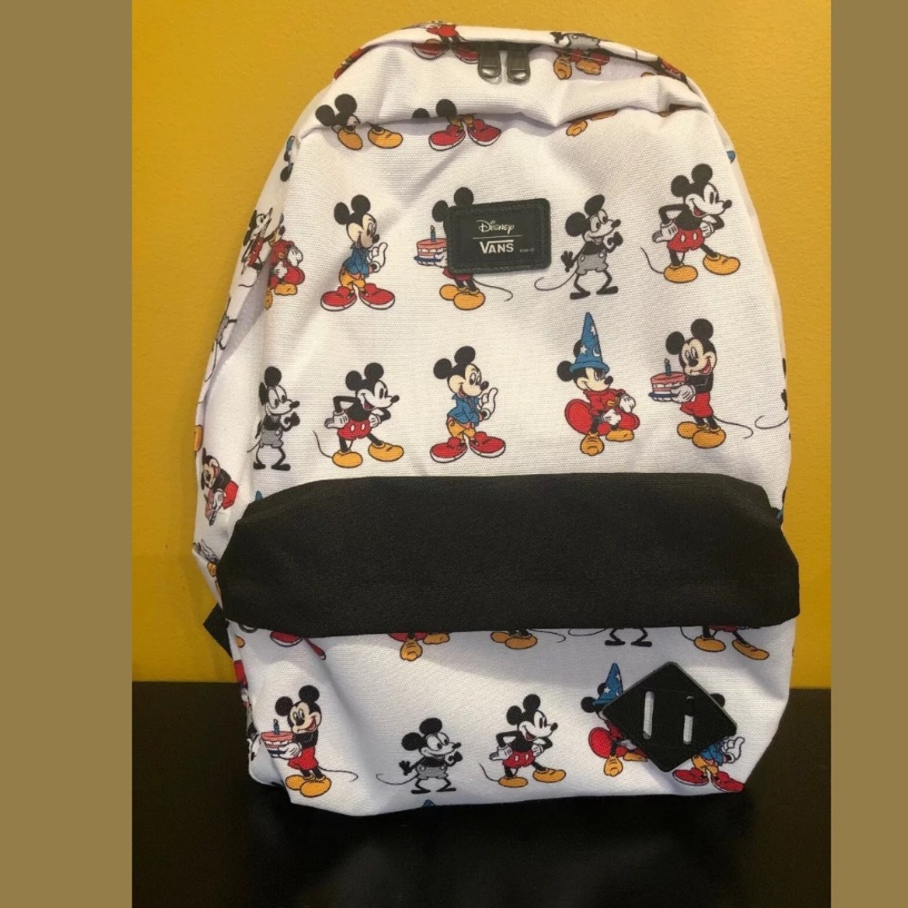 Mickey Mouse Vans Backpack Disney Old Skool II Bag